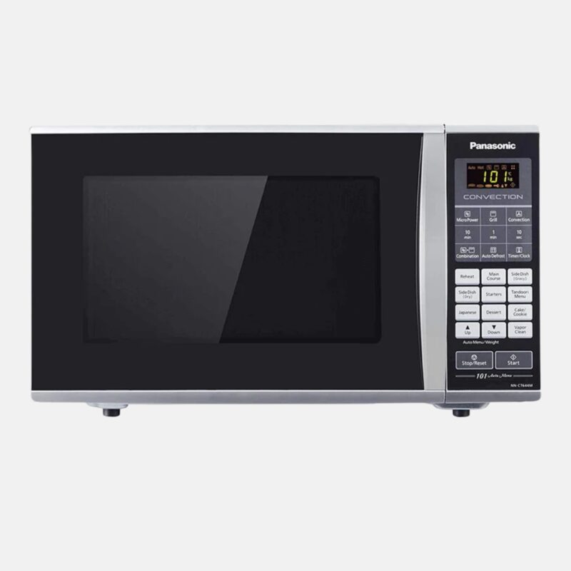 Panasonic 27L Convection Microwave Oven(NN-CT644MFDG,Black, Vapour Clean) with Starter Kit